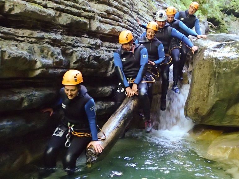 Canyoning for adults