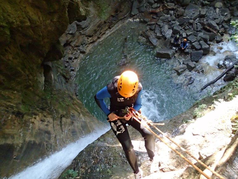 Activités d'aventure : Canyoning