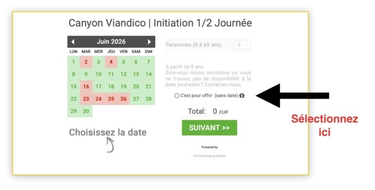 Sélection Bon cadeau 